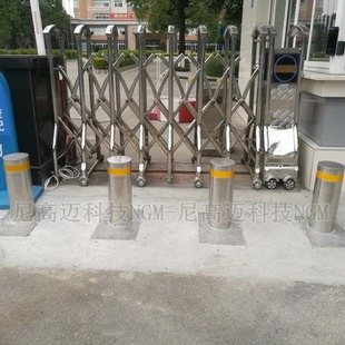 Manufacturer Supplies Adjustable and Anti-Collision Column, Hydraulic Automatic Adjustable and Locking Roadblock Device, Door Underground Adjustable Car Barrier