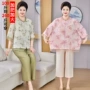 新款老人妈妈夏季上衣