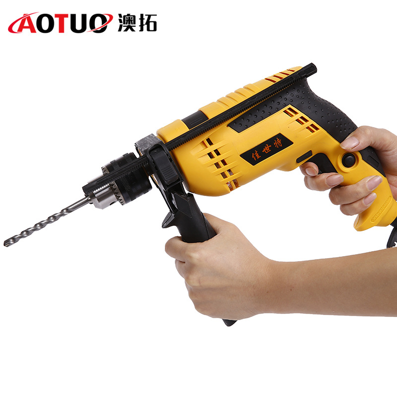 new pattern cross-border Electric drill household 13mm light Hand Drill Electricity Screwdriver Percussion drill Electric bolt driver