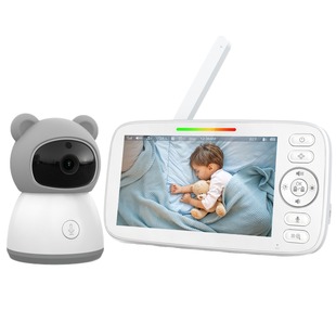[Manufacturer] Cross-Border 5-Inch 720P Baby Care Monitor Monitor Babymonitor Household Hot Model
