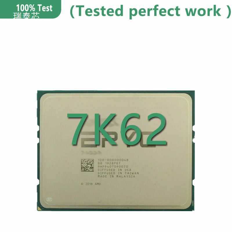 EPYC 7K62处理器2.6ghz 48C/96T 192MB高速缓存240瓦DDR4-2666V插