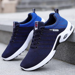 Men's Shoes 2024 Spring and Autumn New Breathable Air Cushion Men's Running Shoes Korean Style Light Casual Sports Shoes for Men