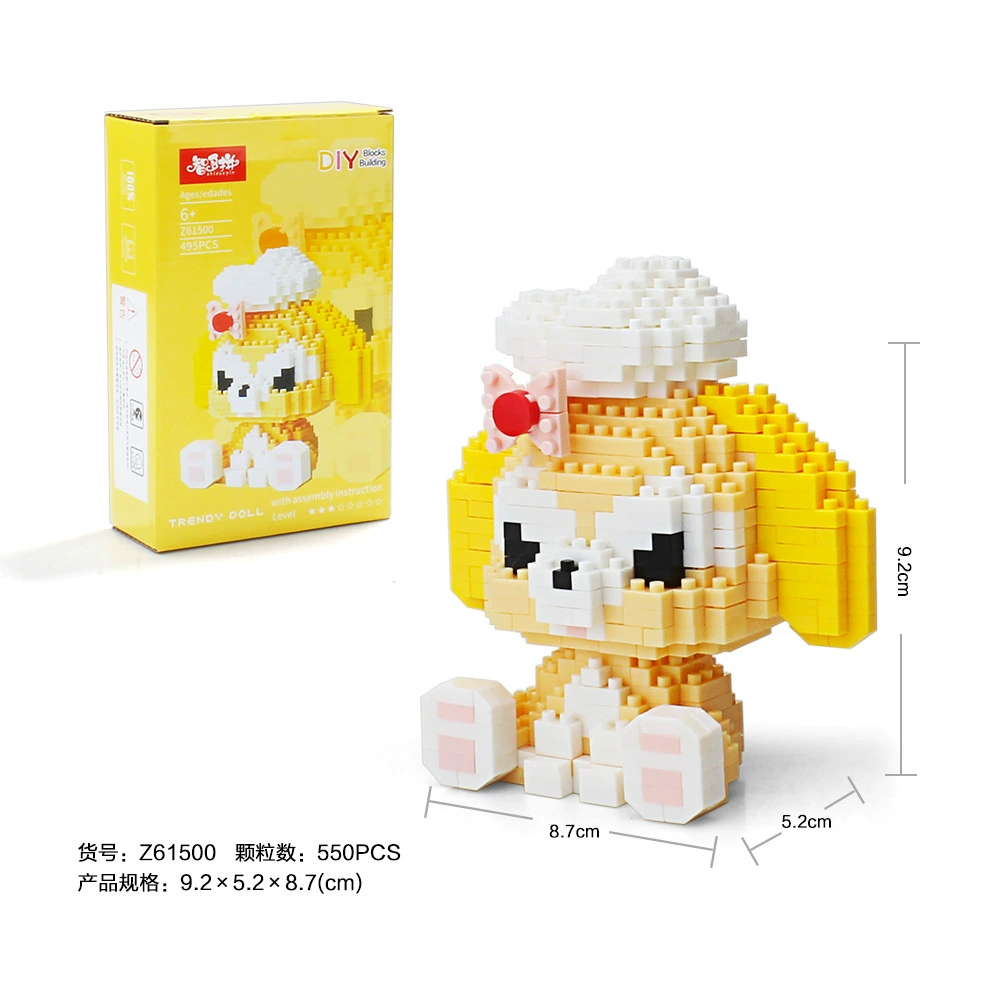 Mini Building Block Set — Sanrio-style Small-Particle Constructor Figures, Gift for Kids