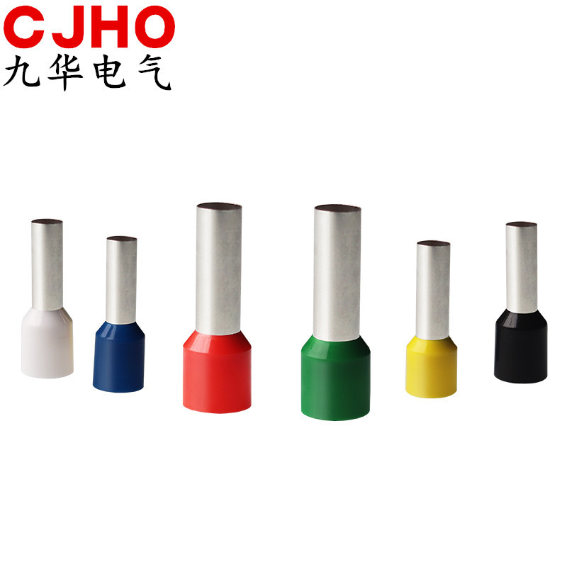 VE0306冷压端子E0306管型预绝缘端头E0308针管形接线鼻子管型端子