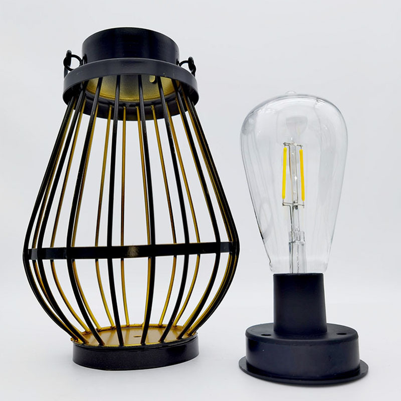 亚马逊热销LED 户外防水花园庭院装饰灯复古铁艺投影灯照明景观灯