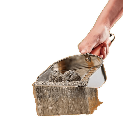 304 stainless steel cat litter shovel tofu cat litter mixed litter shovel fine hole metal large mineral litter scoop