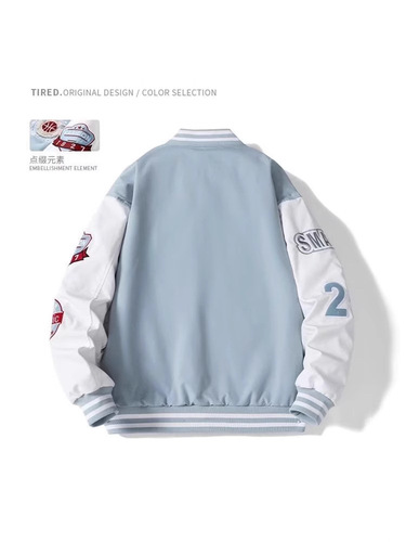 Baseball jacket for men and women, large size, loose, streetwear brand, spring and autumn, street style, hip-hop winter jacket, embroidery, Korean style, trendy