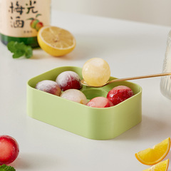 Trendy Home-Use Creative Round Ice Mold for DIY Ice Balls, 6-Grid Ice Tray with Food-Grade Silicone and Easy-Release Lid