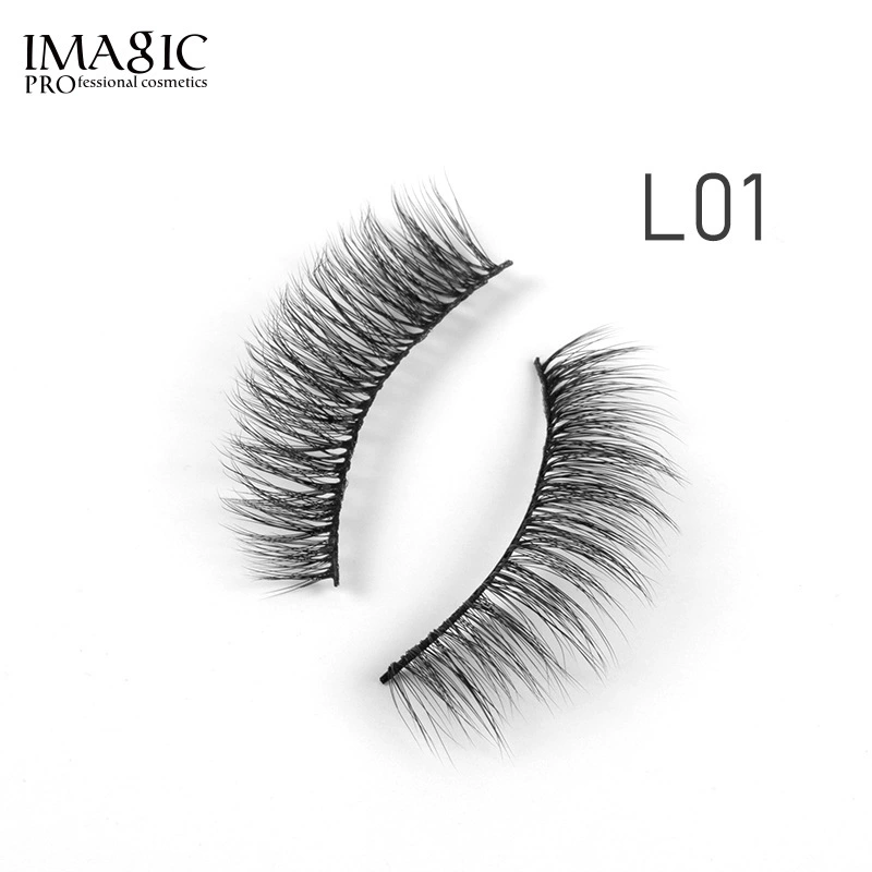 IMAGIC Самоклеящиеся наращиваемые false eyelashes, 3D, 10 пар