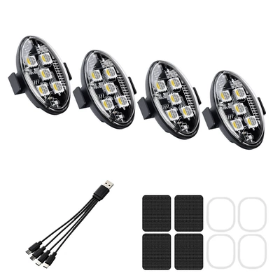 Other lights LED warning light for cars - 4-lights-1-remote-control