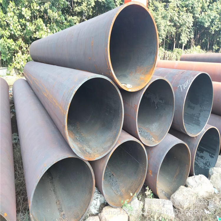 天钢产品Q345E薄壁钢管480x10 大口径Q345E高强度无缝钢管