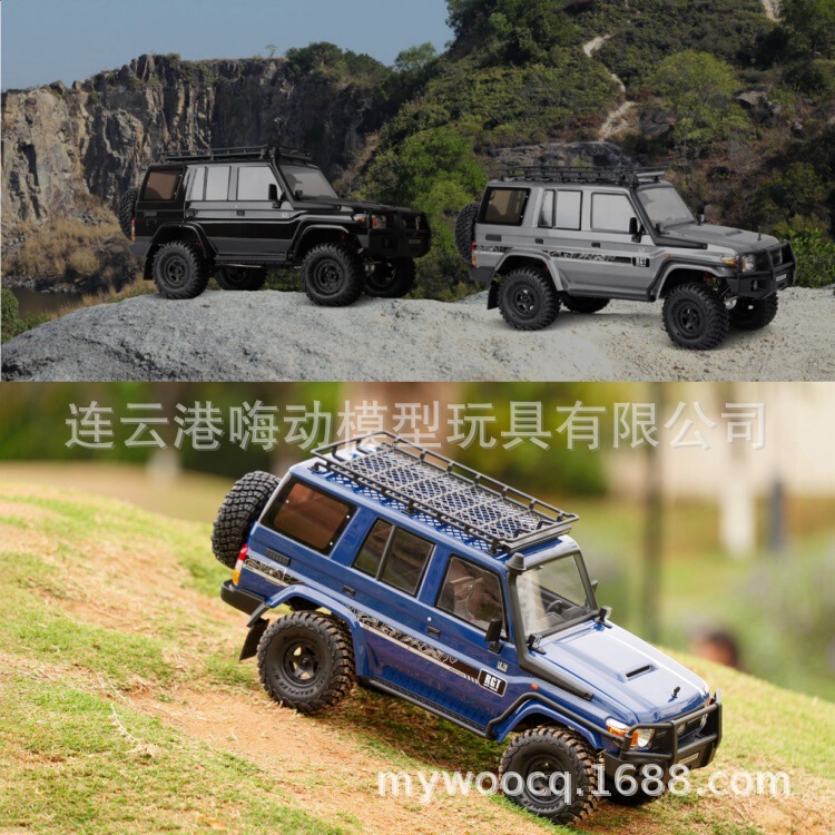 The new Ruitai RGT EX86190 1/10 4WD simulation climbing car LC76 four-wheel drive anti-real climbing remote control