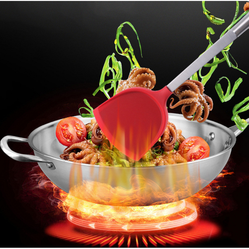 Fabricantes de cocina de silicona en stock de acero inoxidable de acero de silicona