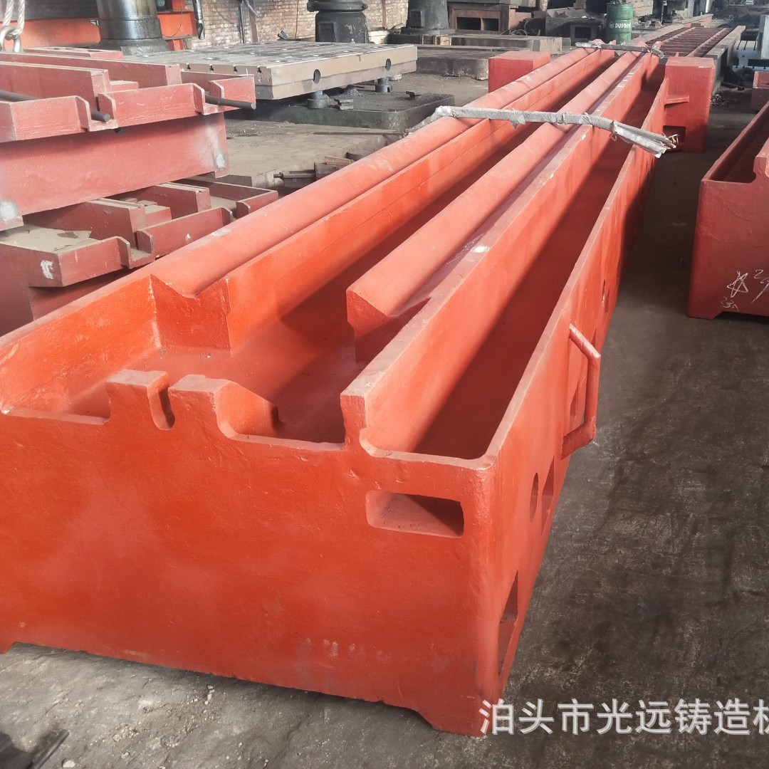 机床铸件铸造 机床底座 铸造件供应  树脂砂消失模机床铸件工作台