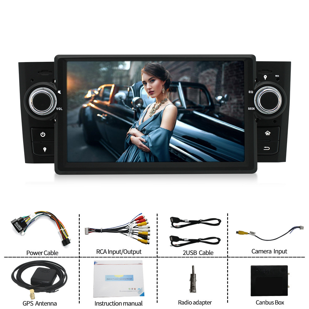 Suitable for car navigator Fiat Punto Linea07-12 Android large screen navigation all-in-one MP5