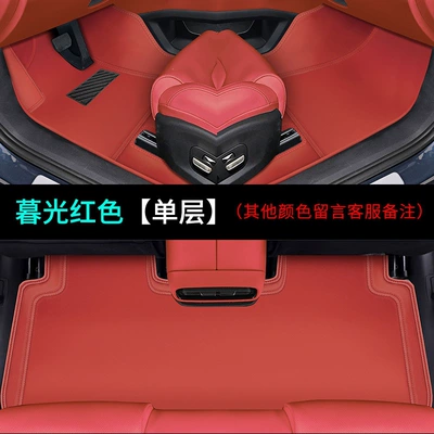 Trunk Mat full-coverage trunk mat for - single-layer-foot-mat-contact-customer-service-to-specify-color-toyota-crown-kluger-seven-seater-luxury-edition