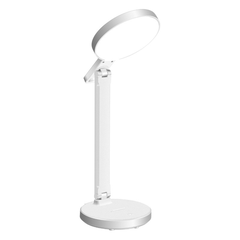 Lámpara de mesa plegable led con protección para los ojos, lámpara de lectura especial recargable para estudio de estudiantes, lámpara de noche para dormitorio, luz nocturna para dormitorio