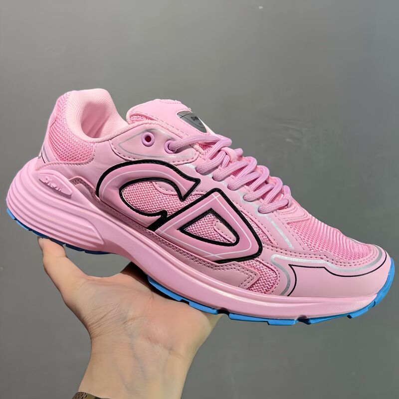 New D-Brand Cd Dad Sneakers for Women, Pink Breathable Mesh Running Shoes for Men, Couple's Thick-Soled Height-Increasing Sports Shoes New D-Brand Cd Dad Sneakers for Women, Pink Breathable Mesh Running Shoes for Men, Couple's Thick-Soled Height-Increasing Sports Shoes