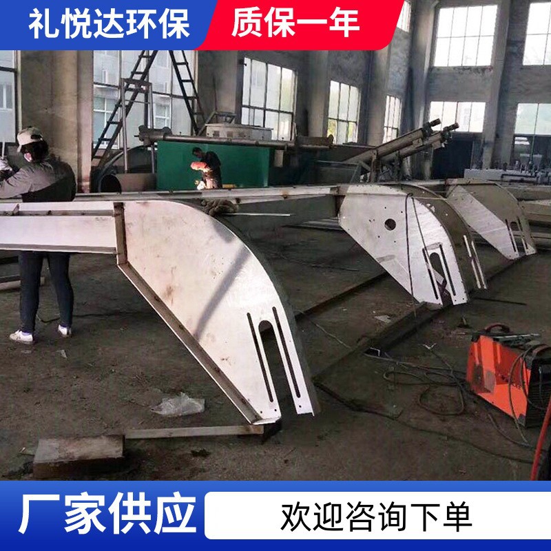 转鼓式格栅除污机 屠宰场食品污水处理多种废水除污机