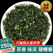 【一斤500g】2023新茶碧螺春茶叶绿茶浓香型高山云雾春茶散装250g