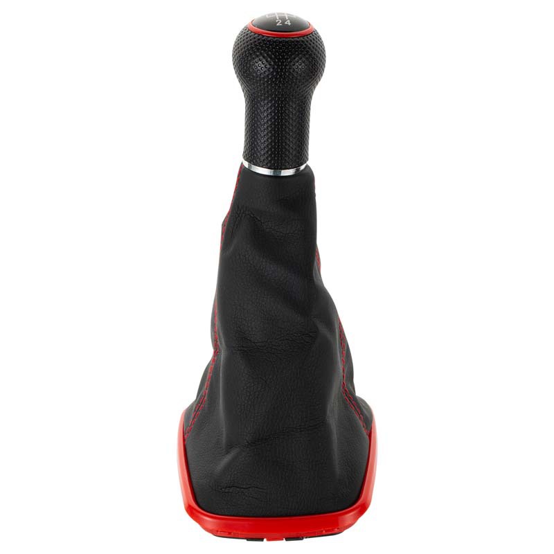 Funda Protectora para Palanca de Cambios de 5/6 Velocidades para Volkswagen Bora Golf, Accesorios de Modificación Transfronterizos Rojos image 5