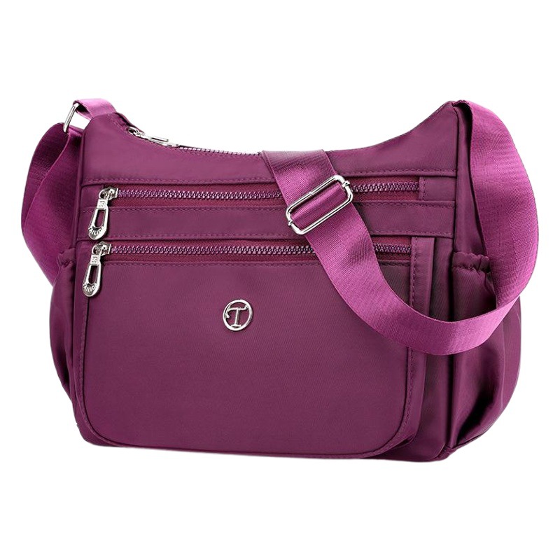 Crossbody Shoulder Bag 2026 Cross-Border Women's Nylon Fashion Casual Bag Cross-Border Large Capacity Middle-Aged Mom Bag Wholesale