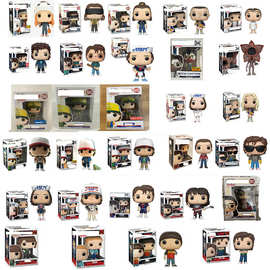 pop 怪奇物语 达斯汀 史蒂夫 罗宾 食人花 手办 模型