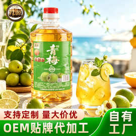 浩果纯发酵2.5L10度桶装大桶酒果酒微醺鲜果饮料酒水青梅酒原酿