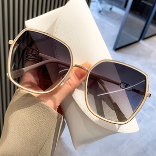 Sunglasses Women's 2024 New Advanced Sense UV-proof Strong Light Polarized Sunglasses with Myopia