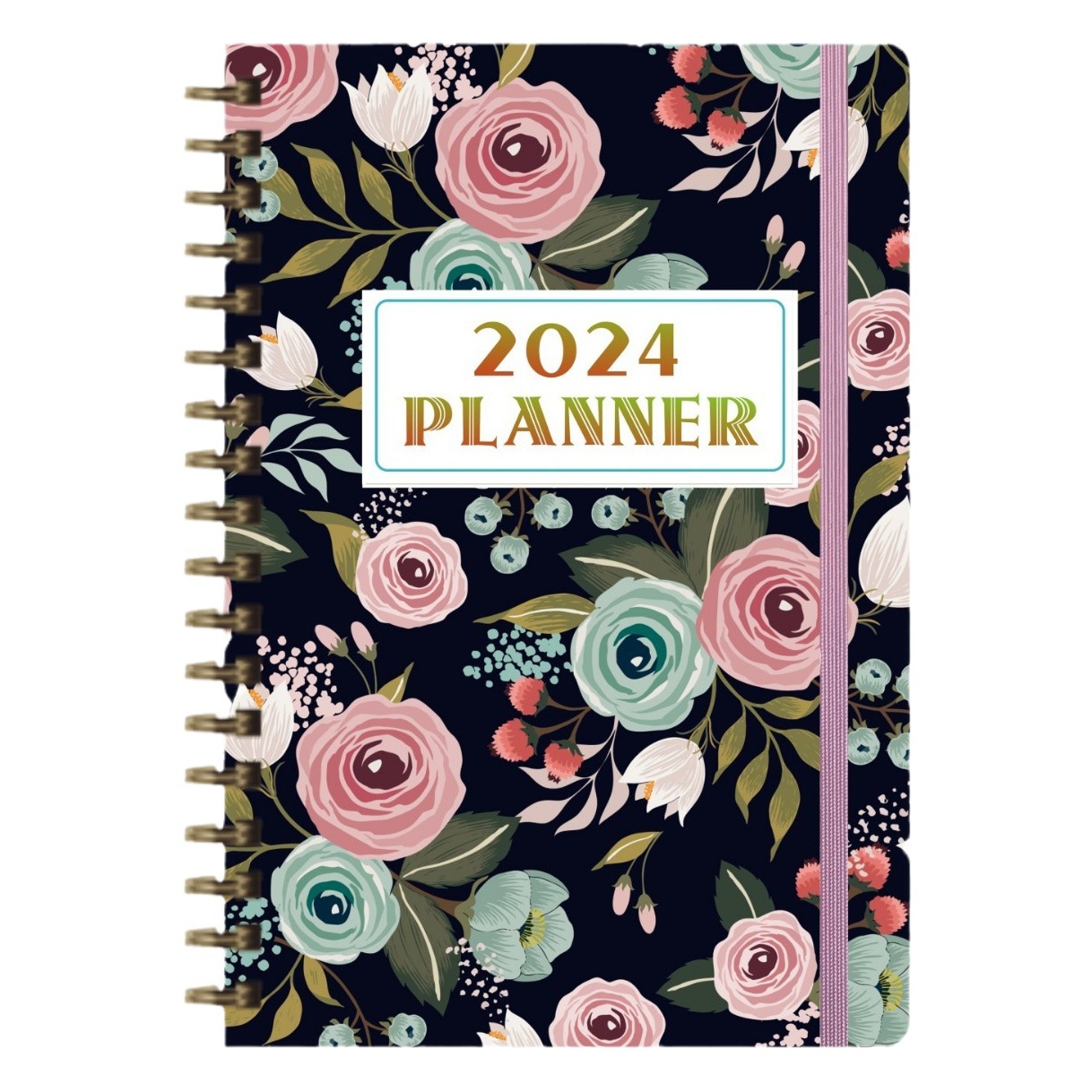 2025年から2027年までのWeekly Plannerクロスボーダーノート英語週間計画本コイル便箋本冊