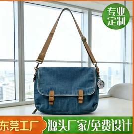 帆布袋;托特包;女士斜挎包