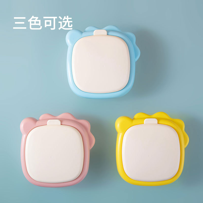 Children's Tableware Baby Meal Box Children's Supplementary Food Box Picnic with Box Fruit Fresh-keeping Box Dinner Plate with Lid