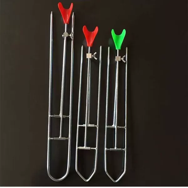 Ground Inserting Bracket Hand-sea Dual-purpose Sea Rod Bracket Battery Bracket Fishing Rod Rack Automatic Lifting Rod Rod Simple Bracket