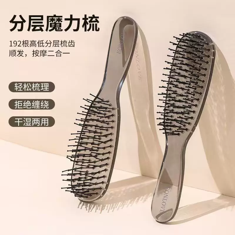 Thickened shellac edges combed without static electricity, hairdressing hair, gifted, horn comb, stall boom, spot supply supply