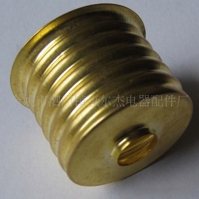 供应铜制冲压件折弯拉深处理精密链接器五金冲压件 精密五金件