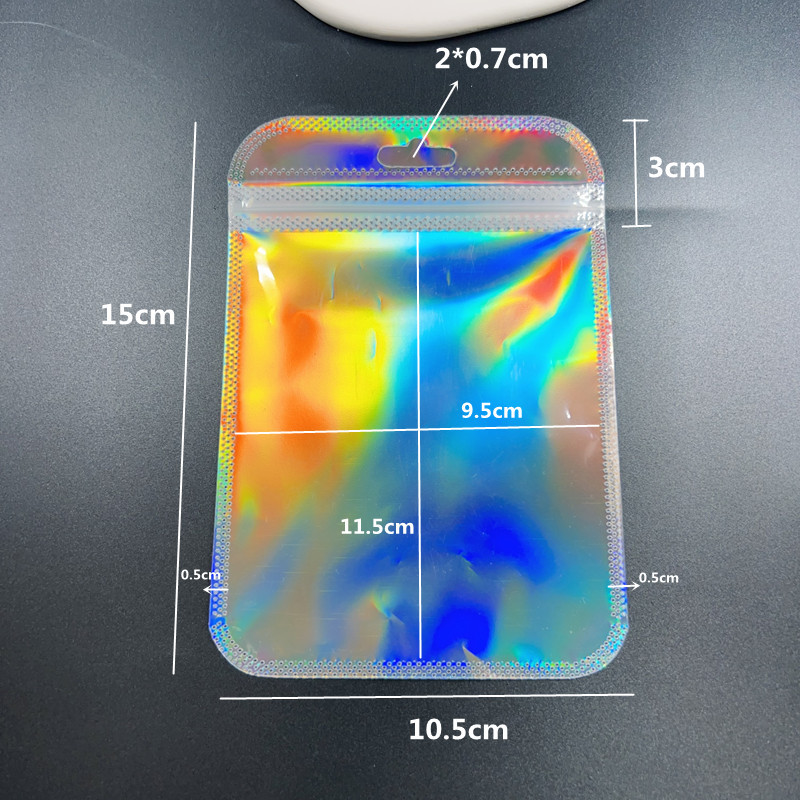50 PCS/Package Quantity Holiday, Daily Occasion 50 PCS/Package Opp Simple Style Holiday Daily Geometric Jewelry Packaging Bags