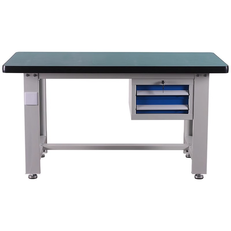 重型工作台单桌冷轧钢操作台防静电钳工台车间维修装配台检验台