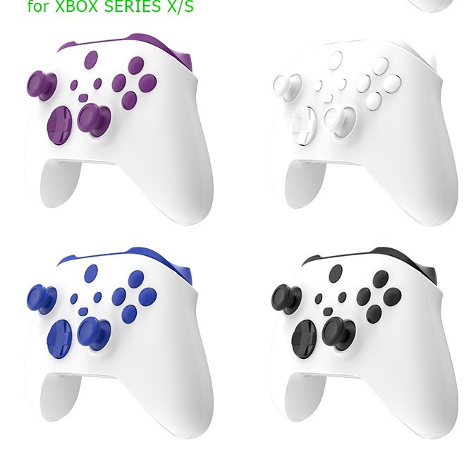 Adecuado para Xbox Series X/S mango protector Shell Xbox Series X mango galvanoplastia Shell accesorios de reemplazo