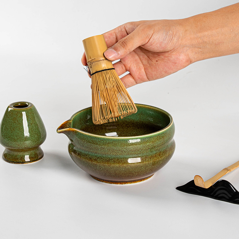 窑变抹茶抹茶碗陶瓷日式搅拌器套装烟灰缸家用防风时尚跨境工具|undefined