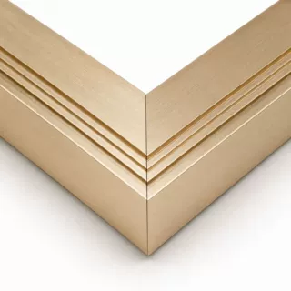 挤压开模定制垭口套铝型材 极简窄边装饰铝合金氧化拉丝CNC深加工