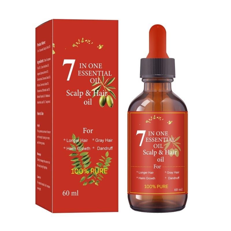 Amazon's New Product Hair Growth Oil Scalp and Hair Serum Enhances Thinning Hair