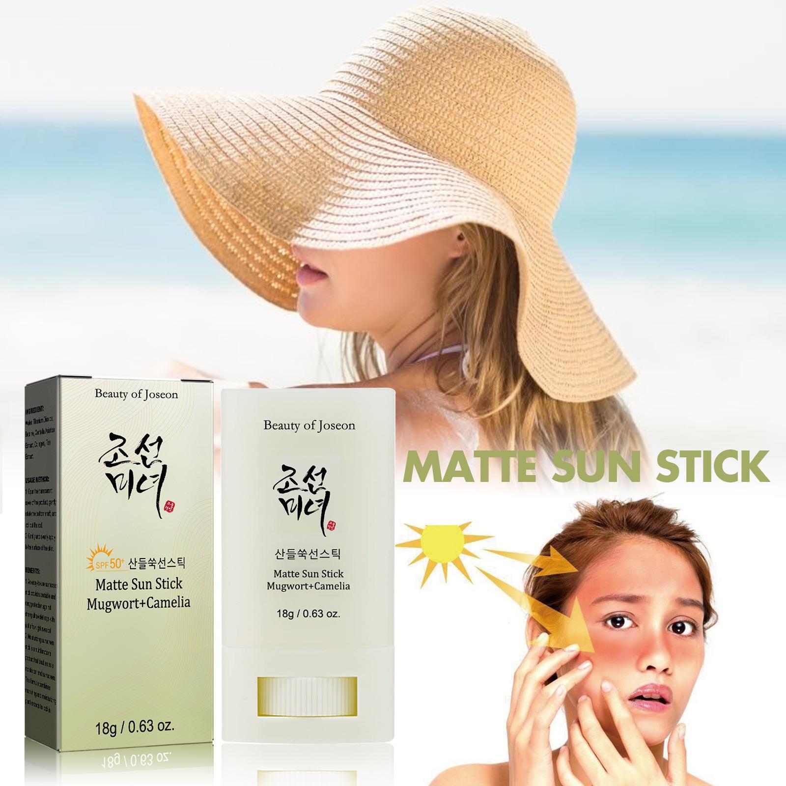 Stick für einen matten, sommerlichen, erfrischenden, nicht klebrigen Schutz vor UV-Strahlen, feuchtigkeitsspendend und reparierend für die Gesichtshaut_voghion.com