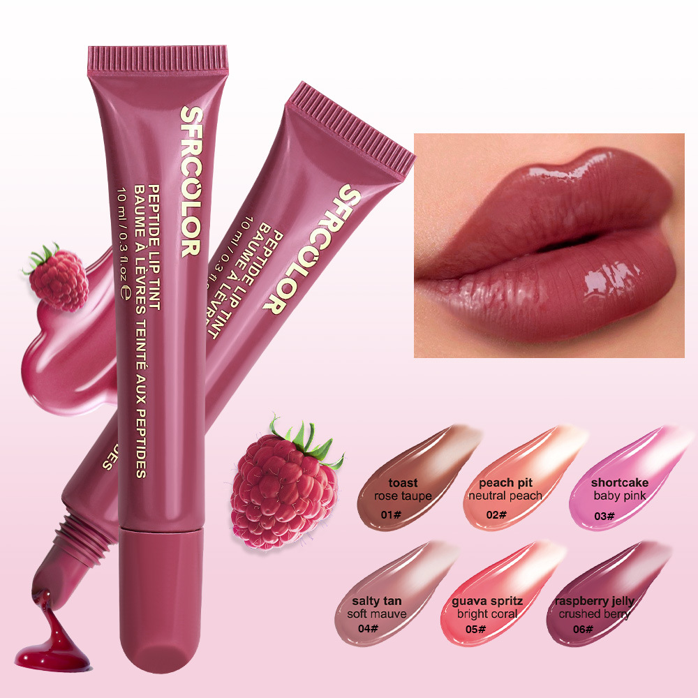s.f.r color para el comercio exterior de fábrica directa humectante humectante fácil de colorear mejora el tono de la manguera de labios