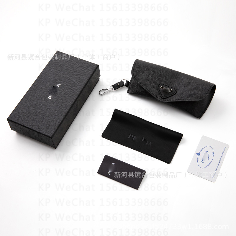 Spot al por mayor nueva caja de gafas de marca de alta gama de moda caja de gafas de sol de alta gama caja de embalaje completa