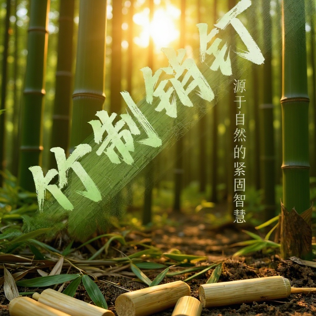 新中式胡桃木色实木桌腿支架木棒竹榫竹塞肖竹钉竹榫家具连接配件