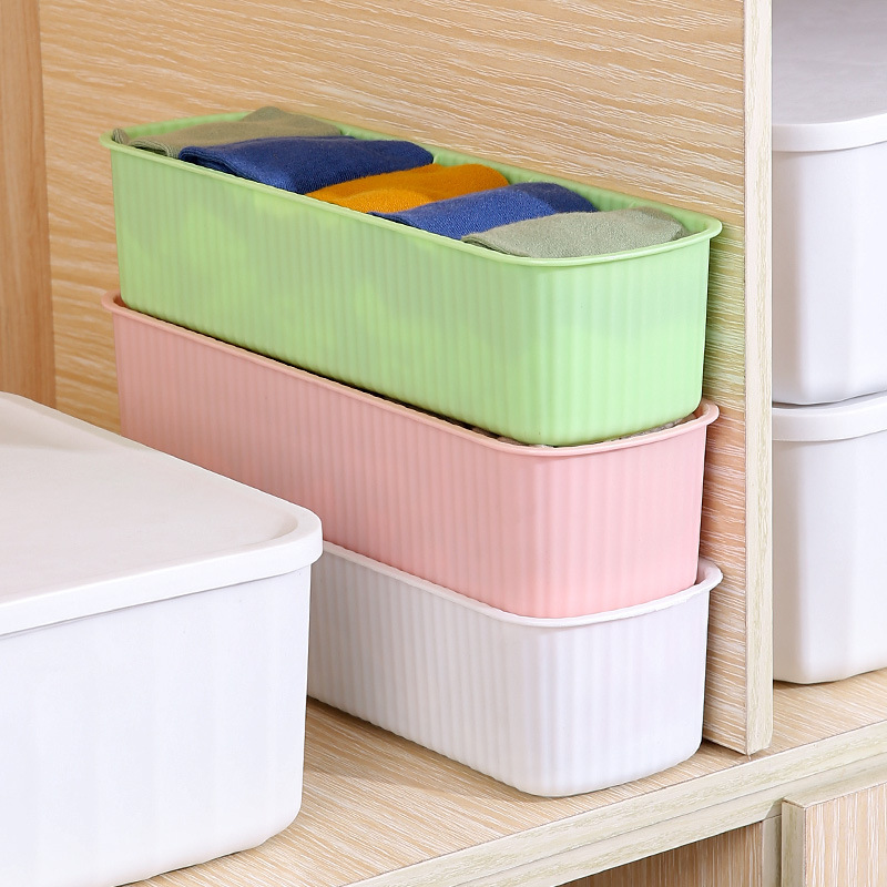靴下収納ケース家庭用仕切り下着下着多格整理ケース引き出し式収納神器分格収納ケース|undefined