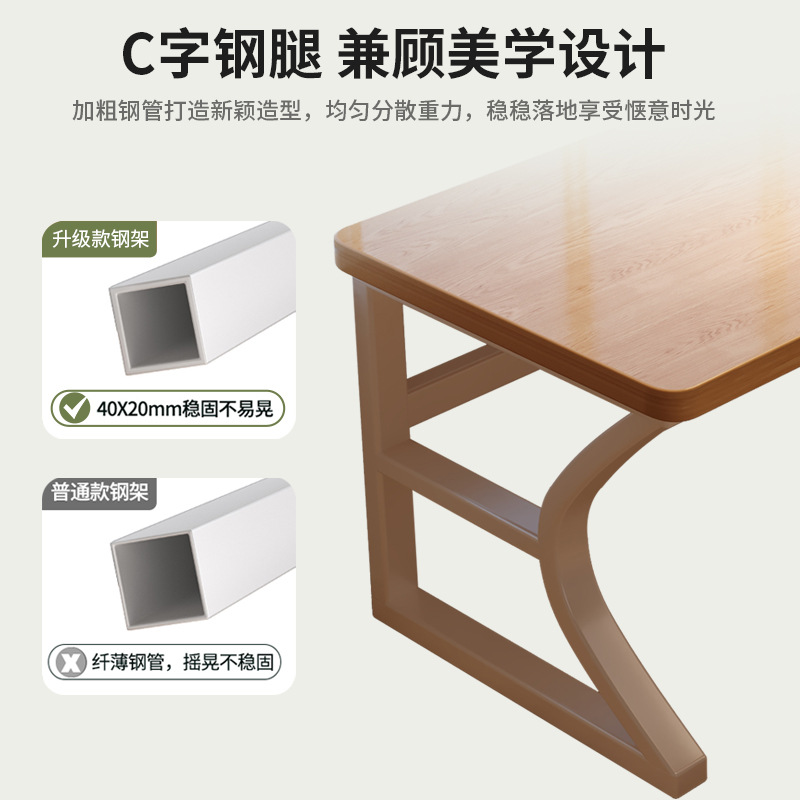 Escritorio de computadora escritorio dormitorio estudiantil estudio escritorio de escritorio escritorio de madera maciza escritorio de trabajo moderno simple