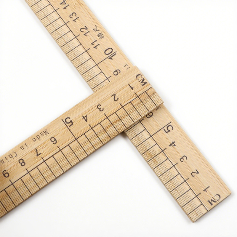家庭用竹定規、テーラー定規、昔ながらの竹定規、測定定規、洋服定規、33.1cm 点洋服定規|undefined