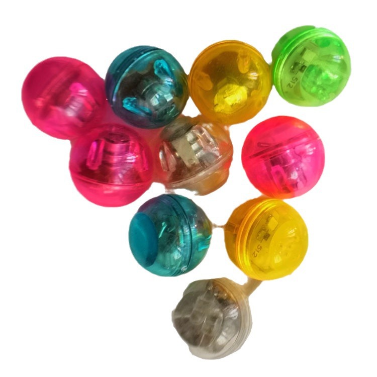 Waterproof Flash ball, vibration flash ball, waterproof luminous ball movement, AG10 battery/diameter 2.4cm