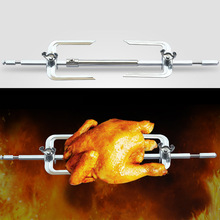 厨房家用工具烧烤用具微波炉可拆卸调节烤鸡固定架烧鸭鸡架火鸡架